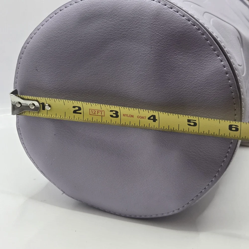 New Monat Purple Travel Case with Tags-Stylish & Portable for On-The-Go Storage